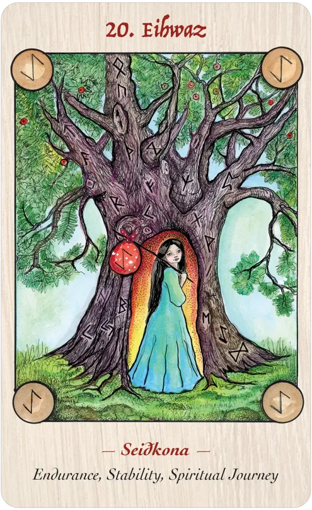 Norse Goddess Rune Oracle Cards